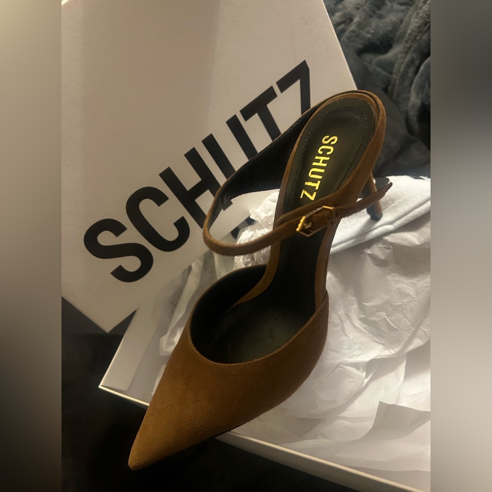 Schutz Brown Women's “Laura Mule”- BNWT